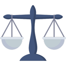 A pair of scales 