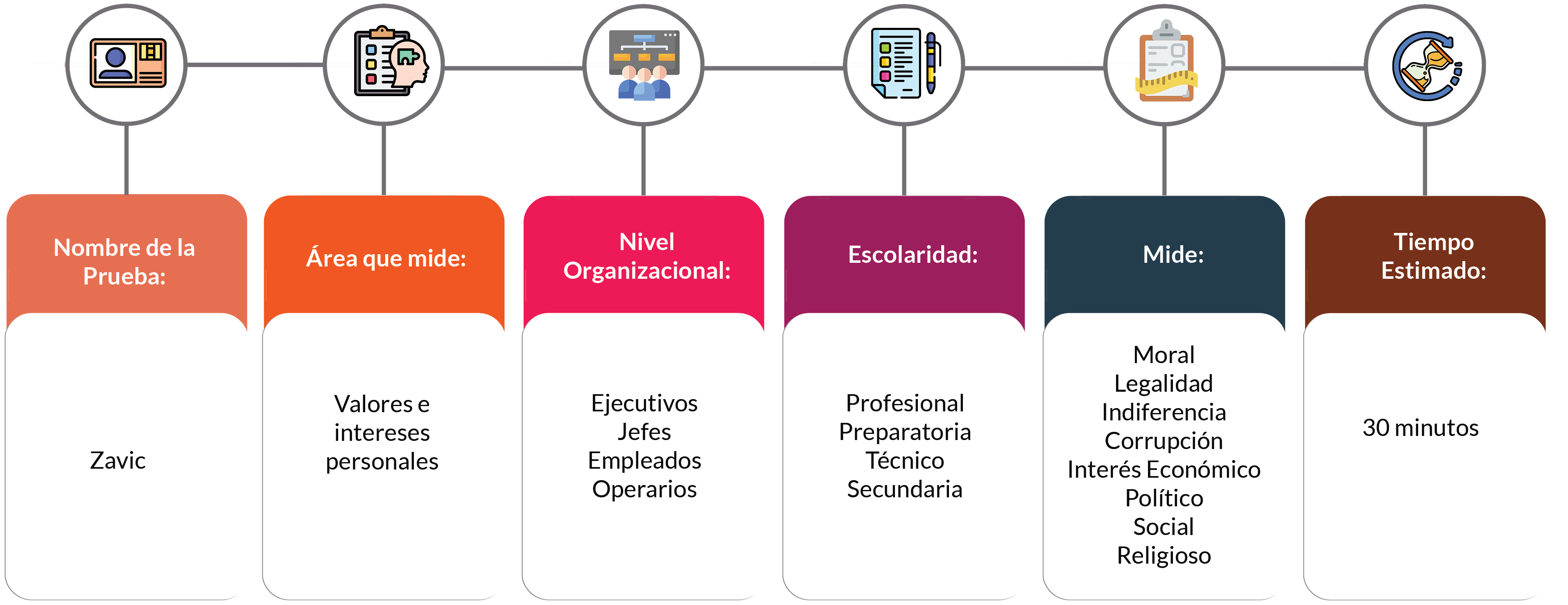 Medición de la prueba Zavic